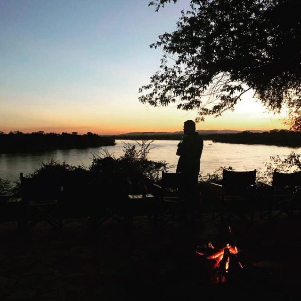 Zambezi Bike Trail Campfire | Outland Escape